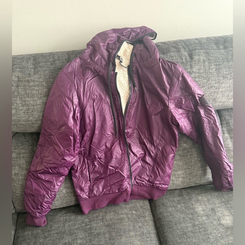 Women's waterproof Purple Jacket